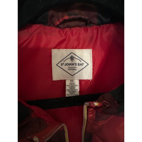 Plaid Puffer Vest - Picture 3 of 3